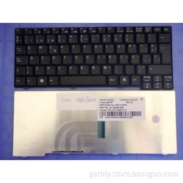 Sp Layout Notebook Keyboard for Acer Zg5 Kav10 D250 523h 531